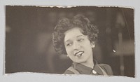 Photographic print of unidentified woman, National Museum of African American History and Culture