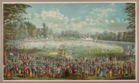 The Great International Caledonian Games Held at Jones Woods, New York City, July 1st, 1867 ... 1868, Smithsonian National Museum of African Art