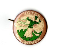 Women's Political Union Button