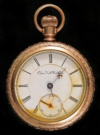 Sea Post Clerk John Starr March's pocket watch