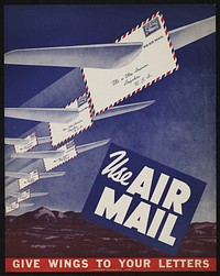 Airmail poster