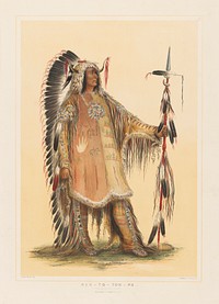 Mah-to-toh-pa by George Catlin