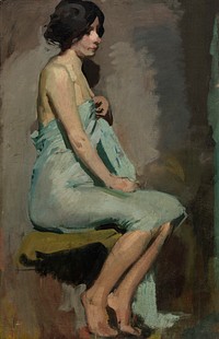 Study of a Seated Woman by Alice Pike Barney