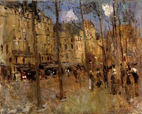 Boulevard St. Germain by Frank Edwin Scott