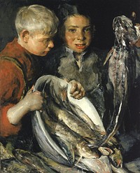 Fisher Children, Charles W. Hawthorne