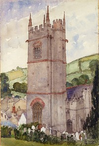 Church Tower, Marldon, Cass Gilbert