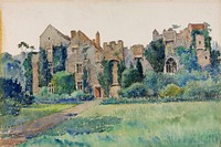 Compton Castle, Devonshire, England, Cass Gilbert