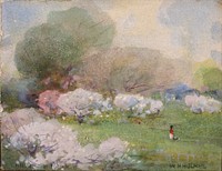 Cherry Blossoms, William Henry Holmes