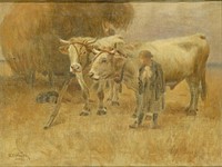 Sketch for The Harvesters, Herman Hartwich