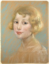 Blonde Girl by Alice Pike Barney