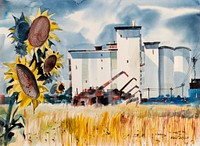 Grain Elevator, Kansas, Robert Johnson