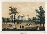 Washington--President's House, Isidore Laurent Deroy