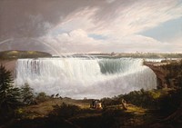 The Great Horseshoe Fall, Niagara, Alvan Fisher