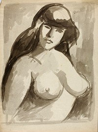 Nude Female Torso by Carl Newman