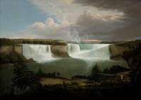 A General View of the Falls of Niagara, Alvan Fisher