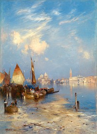 A View of Venice, Thomas Moran