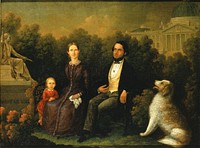 Family Group before United States Capitol