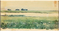 (Landscape with Marshes), De Lancey Gill