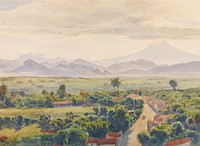 View of Cuernavaca, Henry Otto Wix