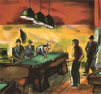 (Untitled) (Men Playing Billiards)