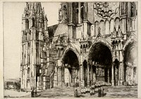Chartres, South Portal, Donald Shaw MacLaughlan