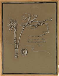 (Illustration for Rubáiyát of Omar Khayyám) Artist's Signature