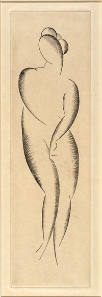 Female Nude, Standing