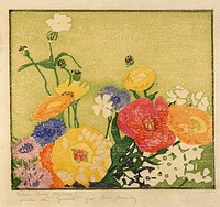 Garden Flowers, Edna Boies Hopkins