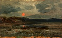 Sunrise over Fishing Waters--Maine, William E. Norton
