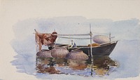 Untitled--Fishing Boat, George Elbert Burr