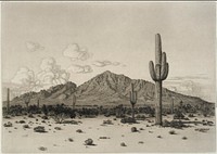 Camelback Mountain, Phoenix, George Elbert Burr
