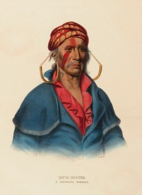 PAYTA-KOOTHA. A SHAWANOE WARRIOR., from History of the Indian Tribes of North America