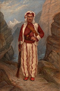 Kurd Man by Antonion Zeno Shindler