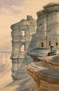 Cliff Houses on the Rio Mancos, Colorado, William Henry Holmes