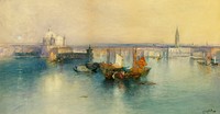 Venice from the Tower of San Giorgio, Thomas Moran