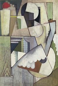 Figure with Guitar II, Henry Fitch Taylor