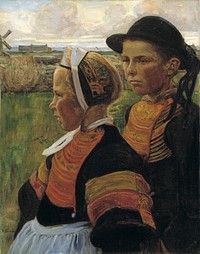 Le frère et la soeur, Penmarc'h, Elizabeth Nourse