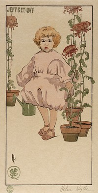 Jeffrey Boy by Helen Hyde (1868-1919)