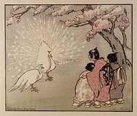The White Peacock by Helen Hyde (1868-1919)