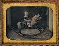 Child on a Rocking Horse