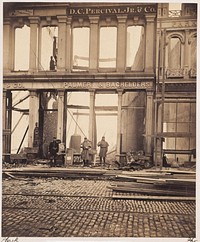 After the Boston Fire, Washington Street