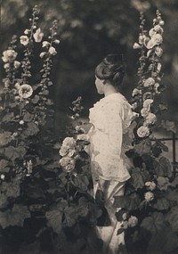 Marjorie in the Garden