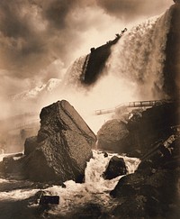 Niagara in Summer, from Below