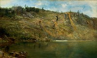 The Iron Mine, Port Henry, New York, Homer Dodge Martin