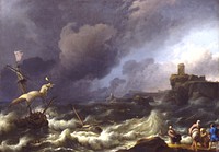 The Storm, Ludolf Backhuysen