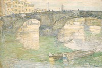 Ponte Santa Trinità by Frederick Childe Hassam