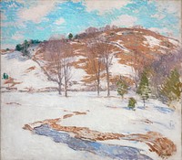 Snow in the Foothills, Willard L. Metcalf