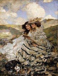 On the Dunes (Lady Shannon and Kitty), James Jebusa Shannon