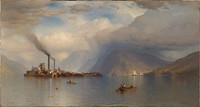Storm King on the Hudson, Samuel Colman