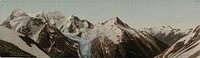 Mt. Fox and Mt. Dawson from Asulka Pass, Selkirk Mountains